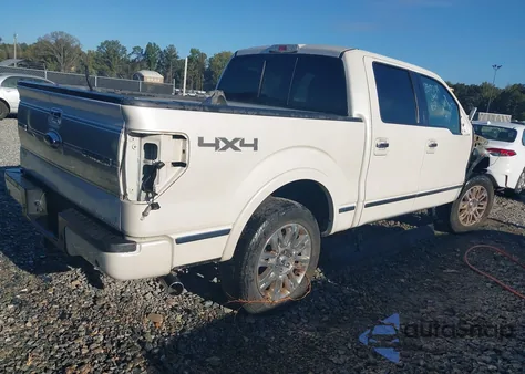 2013 Ford F-150 Platinum from USA, damaged, VIN 1FTFW1E66DFD52207
